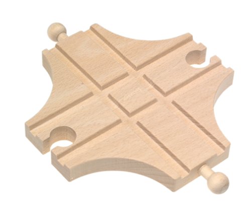 Childrens Toyshop  Toys : BRIO 33464 Wooden Railway System: Cross Track