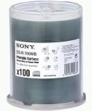 Sony 100 CDQ 80 SPD-TP CD-R-Thermo-Printable 700 MB 80 min 100er Pack