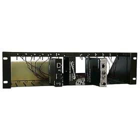 12 Slot Media Converter Rack Tall for Use with Tall Convert