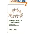 Management Of Professionals, Revised And Expanded (Food Science and Technology) by  Richard Shell