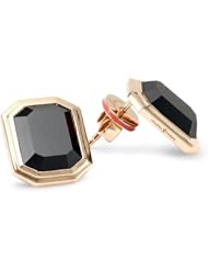 Ivanka Trump "Octagonal" Stud Earrings with Black Onyx