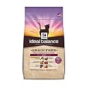 Hill's Ideal Balance Grain Free Natural Chicken and Potato Recipe Adult Cat Dry Food Bag, 11-Pound