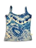 Kyds - Girls Tie Dye Tank Top, Blue White