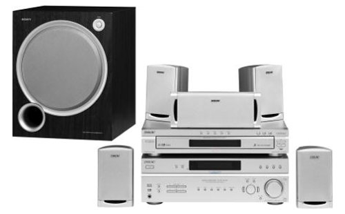 Electronics: Sony HT 5800DP All in One Home Theater System with DVD Changer