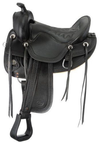 King Series Round Skirt Old Time Trail Rider Saddle