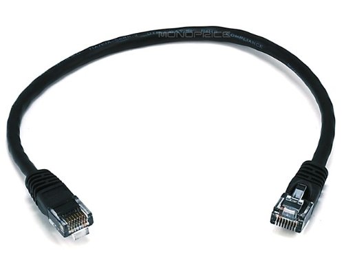 Monoprice 1-Feet 24AWG Cat6 550MHz UTP Bare Copper Ethernet Network Cable On Sale