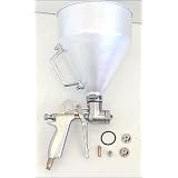 Aluminum Air Texture Drywall Paint Sprayer Hopper Gun