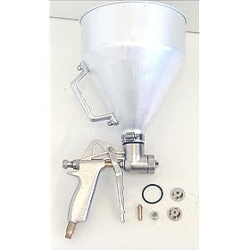 Aluminum Air Texture Drywall Paint Sprayer Hopper Gun by generic