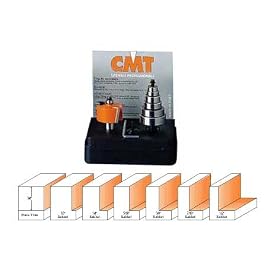 CMT 835.502.11 Variable Depth From 1 8 to 1 2, 3 4 Cutting Height, 1 2 Shank Rabbeting... by CMT
