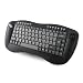 A mediaPC.tv 2.4Ghz Wireless Multimedia Keyboard with Optical TrackBall