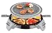Severin RG 2675 Raclette-Partygrill, mit Naturgrillstein schwarz