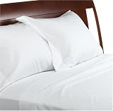 Martex 300-Thread-Count King Flat Sheet, White