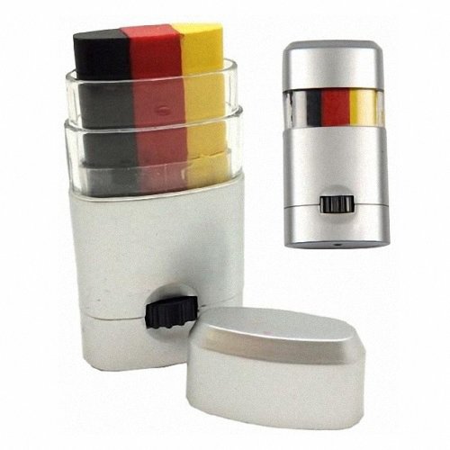 Taffstyle® Fanartikel Schminkstift Fan Make-Up mit Fussball Weltmeisterschaft 2014 WM & EM Länder Flaggen Style – Deutschland