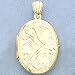 14kt Gold Locket