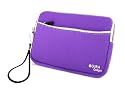 DURAGADGET Purple Water Resistant Neoprene Soft Zip Case/Cover For New 2010 Amazon Kindle 3 & CAR CHARGER, Amazon Kindle 3 Case, Amazon Kindle 3g case, Amazon Kindle Wi-Fi Case, 6" Display, Kindle Graphite, Latest Generation