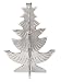 Aluminum centerpiece, 'Christmas Tree'