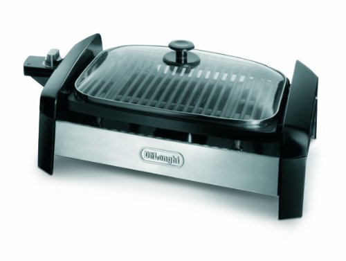 140 Sq. In. Indoor Grill with Stainless Steel Accents