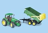 Eigenschaften Bruder 2058 / Bruder 2058 - John Deere mit Wannenkipper