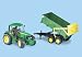 Bruder 2058 - John Deere mit Wannenkipper