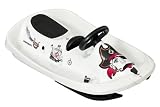 Hamax Kinder Lenkschlitten Sno Fantasy, weiß, 95x53x15