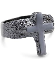 My Enemy "Its The End Of World As We Know It, and I Feel Fine" The Cross Gunmetal Ring