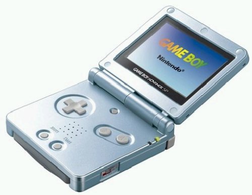 City Travel Guides Discounted  Video-Spiele : Gameboy Advance SP Konsole Arctic Blue