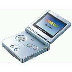 Gameboy Advance SP Konsole Arctic Blue
