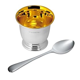 Childs Egg Cup & Spoon Christening Set