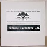 Pet Supplies : 16.5 lbs. Senior/Lite Rice & Chicken