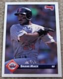 1993 Donruss Shane Mack # 395 MLB Baseball Card