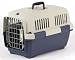 Pet Supplies : Cayman Pet Carrier Size 2 Blue / Tan - 22.25 x 14.5 x 14.25 inches