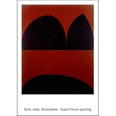 form, color, illumination: Suzan Frecon painting (Menil Collection)