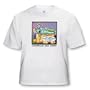 Londons Times Funny Bugs and Slugs Cartoons - Centipede Relationship Mind Games - T-Shirts