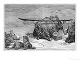George de Long in His Ship "Jeanette" Proved That the Arctic Sea Ice is Moved by Ocean Currents Giclee Poster Print by H.w. Klutschak, 24x18