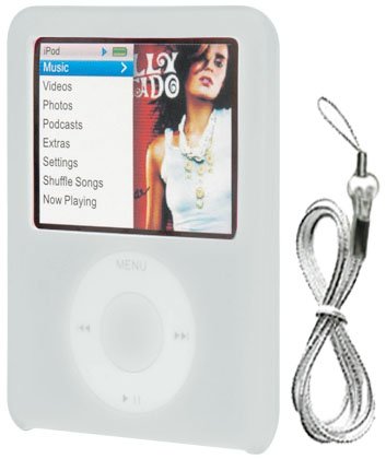 White Color Apple iPod Skin Case