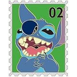 Disney Postage Stamp Stitch Pin