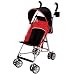 Tour Sport Reclining Umbrella Stroller - Red/Black