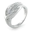 Sterling Silver Diamond...