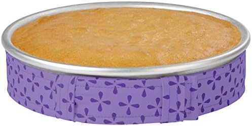 Wilton Bake-even Strips Set of 2 - Purple - Bake Moist Level Cakes Every Time
