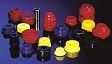 Energy Suspension 37113G Strut Rod Bushings - Energy Suspension Radius - Strut Arm Bushing Sets Bushings - Track Arm - Polyurethane - Black - Rear - Chevy - Bel Air - Biscayne - Chevelle - El Camino -