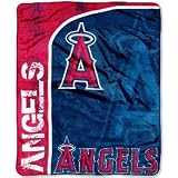 Los Angeles Angels of Anaheim 50" x 60" Micro Raschel Throw Polyester Binding Graphic Background