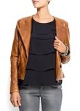 Mango Women's Leather Jacket