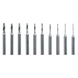 Buy 10pc 1 8 Shank HSS Micro Drill Burr Bits 0.4 - 2.2mm Jewelry, Circuit Boards -... by Jeweler's Tools
