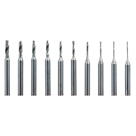 Buy 10pc 1 8 Shank HSS Micro Drill Burr Bits 0.4 - 2.2mm Jewelry, Circuit Boards -... by Jeweler's Tools now!