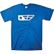 Fly Racing F-Star Men's Short-Sleeve Casual Shirt - Blue