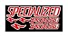 SPECIALIZED BIKE FRAME (6) Vinyl Stickers/Decals (Bicycles)