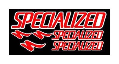 SPECIALIZED BIKE FRAME (6) Vinyl Stickers/Decals (Bicycles) SPECIALIZED BIKE FRAME (6) Vinyl Stickers/Decals (Bicycles)