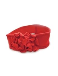 Baby Product: Fashion Vintage Crochet Baby Girl Boy Flower Hair bands Headband Bows Headwear Pattern Red - Bonamart