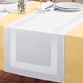 2x Tischl�ufer Frankfurt wei� 40x130cm