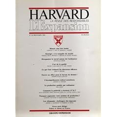 HARVARD L'EXPANSION N? 28 du 01-04-1983 ARTICLES DE C. Y. WOO ET A. C. COOPER - TH. HOUT - M. E. PORTER ET E. RUDDEN - SH. ZUBOFF - F. S. LEONARD ET W. EARL SASSER - J. P. KOTTER - P.G. GUEGUEN - A. N. TURNER - BELA GOLD - A. KURITSKY - E. BASSMAN - J. D.C. LITTLE ET ALVIN J. SILK - G. FONTANGE ET J.CL. TARONDEAU - J.A. LIMPRECHT ET R. H. HAYE